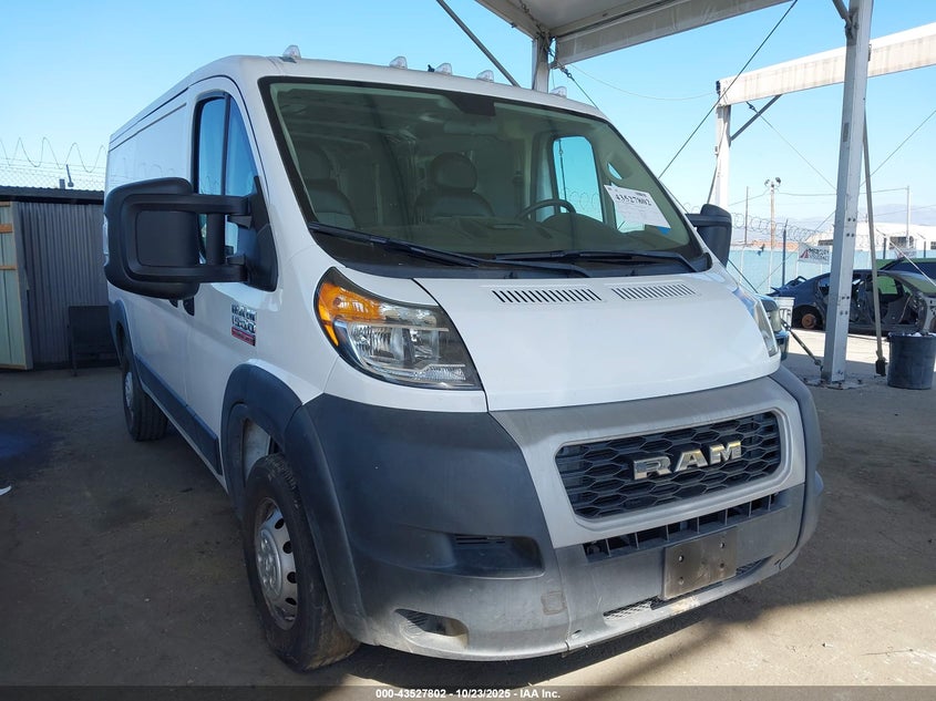 2021 Ram Promaster 1500 VIN 3C6LRVAGXME560026 IAAI salvage auction — THEFT, Other, sold $12,100 on 2026-07-29 (photo 1)