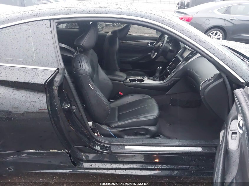 2019 Infiniti Q60 VIN JN1EV7EK8KM230314 IAAI salvage auction — FRONT & REAR, Salvage (Arkansas), sold $4,650 on 2026-07-15 (photo 5)