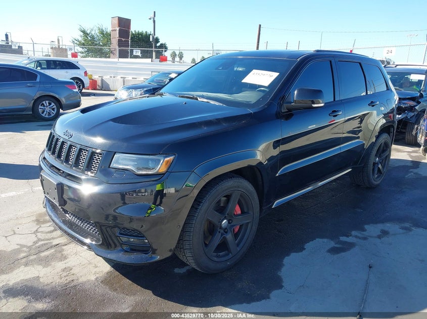 2017 Jeep Grand cherokee VIN 1C4RJFDJ8HC658542 IAAI salvage auction — THEFT, Clear (California), sold $19,600 on 2026-07-29 (photo 2)