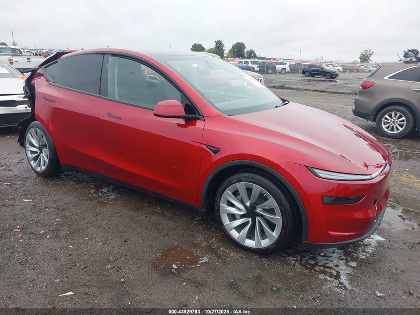 2026 Tesla Model y VIN 7SAYGDEE2TA399655 IAAI salvage auction — REAR END, Salvage (Arkansas), sold $14,850 on 2026-07-29 (photo 1)