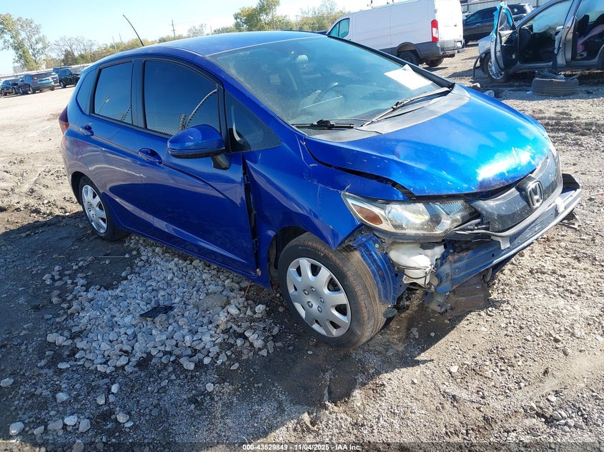 2017 Honda Fit VIN JHMGK5H53HS003933 IAAI salvage auction — FRONT END, Clear (Oklahoma), sold $2,250 on 2026-07-28 (photo 1)