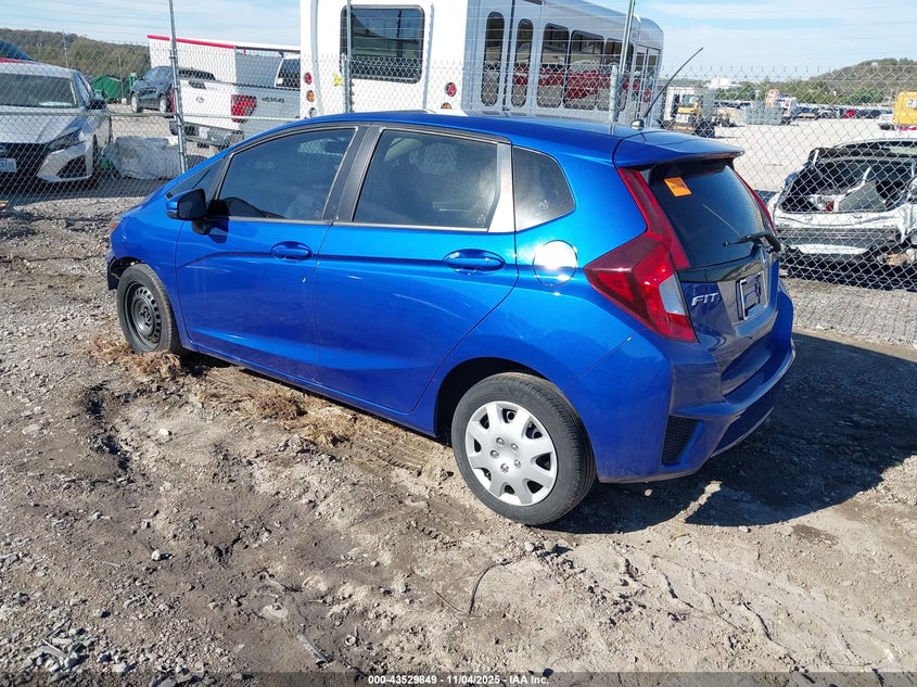 2017 Honda Fit VIN JHMGK5H53HS003933 IAAI salvage auction — FRONT END, Clear (Oklahoma), sold $2,250 on 2026-07-28 (photo 3)
