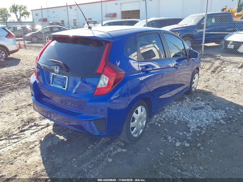 2017 Honda Fit VIN JHMGK5H53HS003933 IAAI salvage auction — FRONT END, Clear (Oklahoma), sold $2,250 on 2026-07-28 (photo 4)
