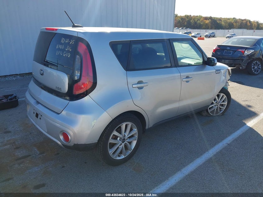2017 Kia Soul VIN KNDJP3A51H7426505 IAAI salvage auction — FRONT END, Salvage (Indiana), sold $1,750 on 2026-07-09 (photo 4)