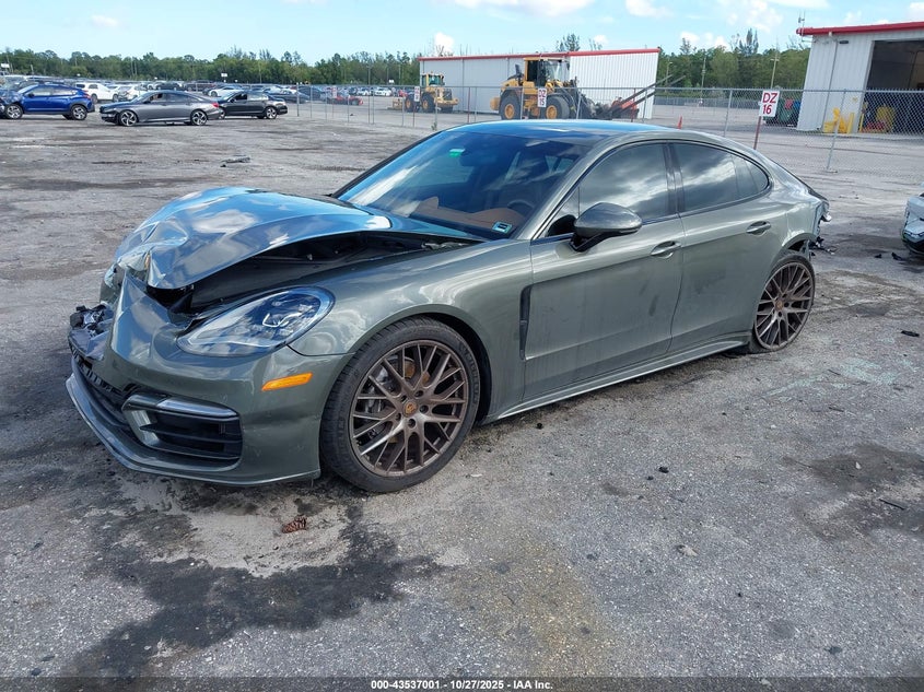 2022 Porsche Panamera VIN WP0AJ2A72NL100678 IAAI salvage auction — FRONT & REAR, Other, sold $28,000 on 2026-07-20 (photo 2)