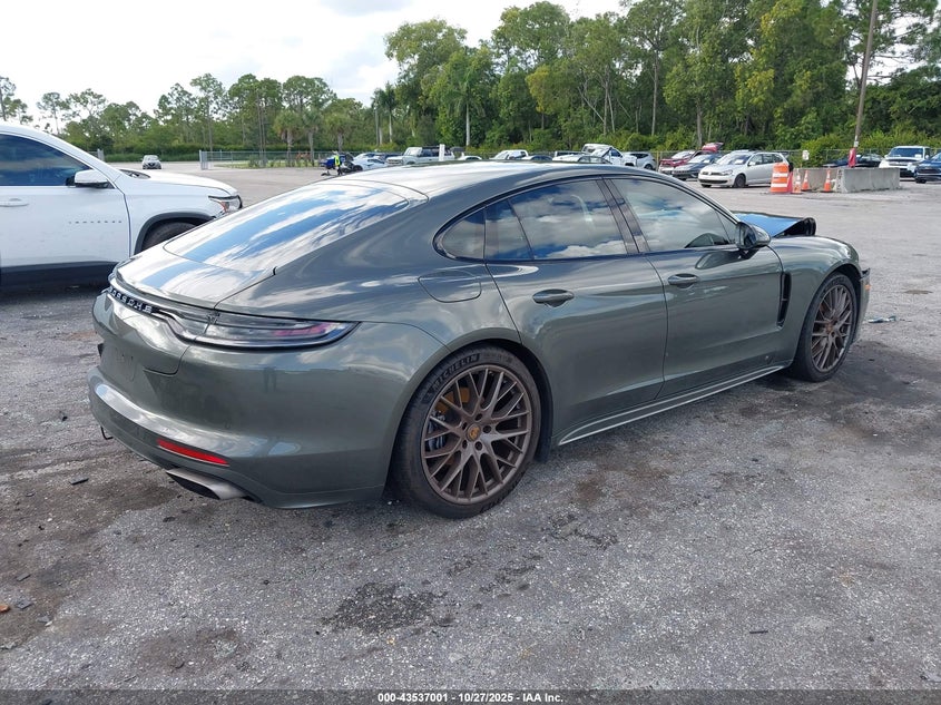 2022 Porsche Panamera VIN WP0AJ2A72NL100678 IAAI salvage auction — FRONT & REAR, Other, sold $28,000 on 2026-07-20 (photo 4)