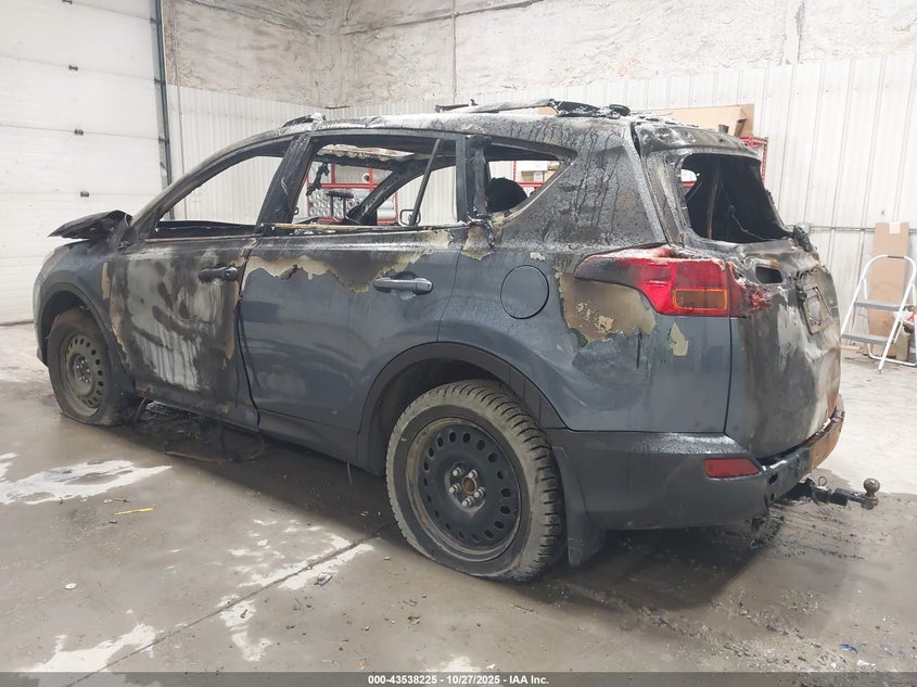 2014 Toyota Rav 4 VIN JTMDFREVXED051093 IAAI salvage auction — TOTAL BURN, Bill Of Sale (Alaska), sold $100 on 2026-07-31 (photo 3)