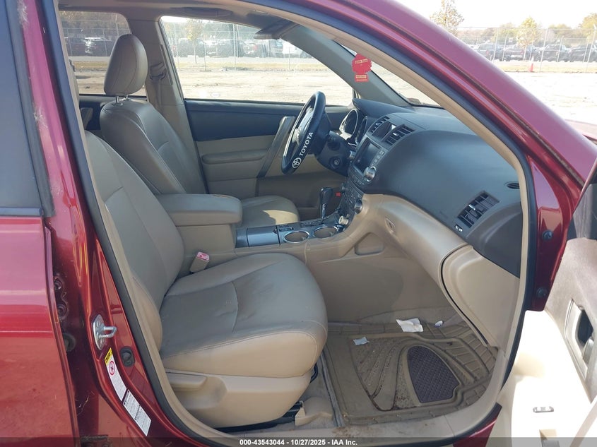 2010 Toyota Highlander VIN 5TDEK3EH3AS003294 IAAI salvage auction — LEFT FRONT, Clear (Virginia), sold $2,250 on 2026-07-21 (photo 5)