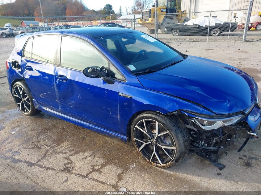 2024 Volkswagen Golf r VIN WVWEB7CD4RW130624 — IAAI salvage auction photo