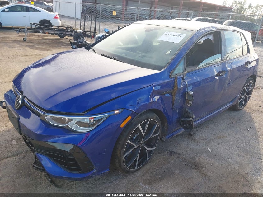 2024 Volkswagen Golf r VIN WVWEB7CD4RW130624 IAAI salvage auction — ROLLOVER, Salvage (District Of Columbia), sold $9,950 on 2026-08-13 (photo 2)