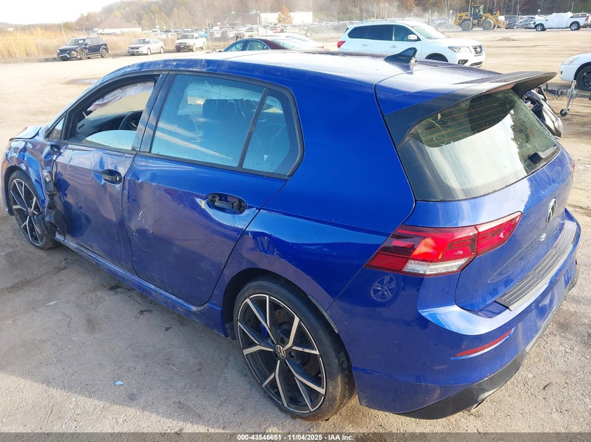 2024 Volkswagen Golf r VIN WVWEB7CD4RW130624 IAAI salvage auction — ROLLOVER, Salvage (District Of Columbia), sold $9,950 on 2026-08-13 (photo 3)