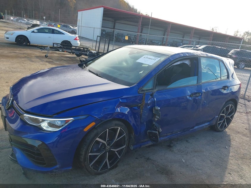 2024 Volkswagen Golf r VIN WVWEB7CD4RW130624 IAAI salvage auction — ROLLOVER, Salvage (District Of Columbia), sold $9,950 on 2026-08-13 (photo 6)