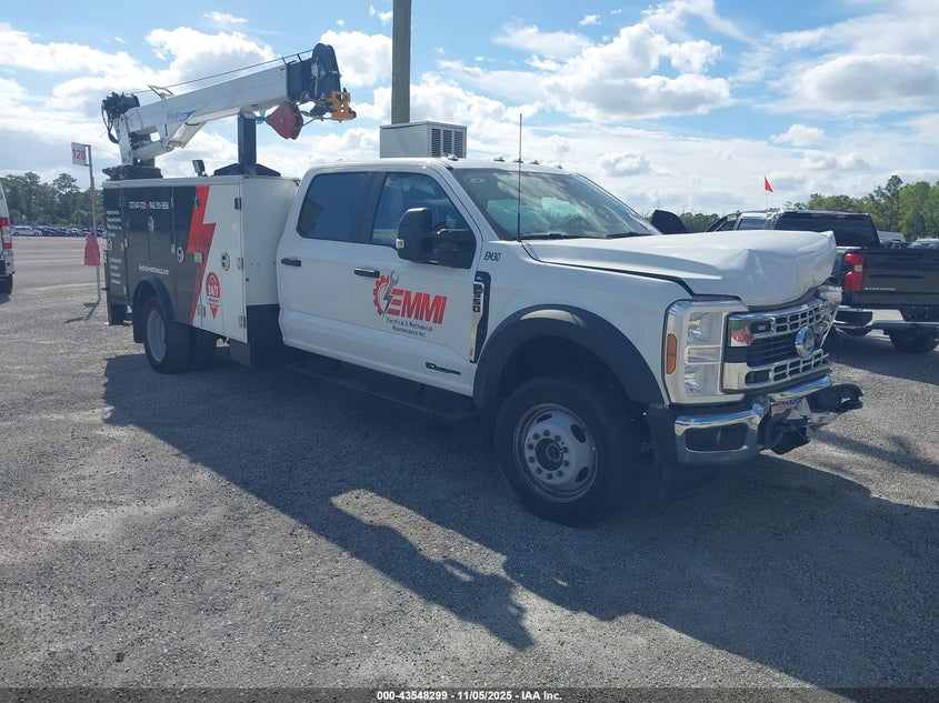 2025 Ford F-550 chassis VIN 1FD0W5HT4SEC29762 IAAI salvage auction — FRONT END, Other, sold $81,000 on 2026-07-13 (photo 1)