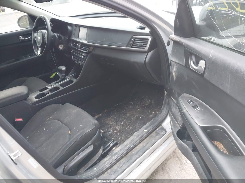 2018 Kia Optima VIN 5XXGT4L32JG225541 IAAI salvage auction — FRONT END, Salvage (Indiana), sold $1,650 on 2026-07-22 (photo 5)