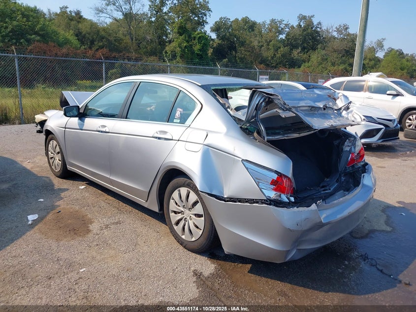 2009 Honda Accord VIN JHMCP26369C008569 IAAI salvage auction — FRONT END, Salvage (Louisiana), sold $275 on 2026-07-07 (photo 3)