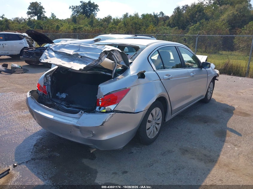 2009 Honda Accord VIN JHMCP26369C008569 IAAI salvage auction — FRONT END, Salvage (Louisiana), sold $275 on 2026-07-07 (photo 4)