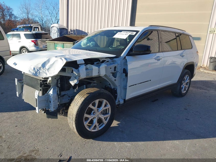 2024 Jeep Grand cherokee l VIN 1C4RJKBG8R8531200 IAAI salvage auction — FRONT END, Other, sold $10,200 on 2026-07-15 (photo 2)