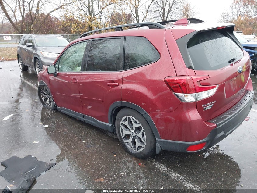 2021 Subaru Forester VIN JF2SKAFC4MH409654 IAAI salvage auction — FRONT END, Salvage (New Jersey), sold $1,550 on 2026-07-20 (photo 3)