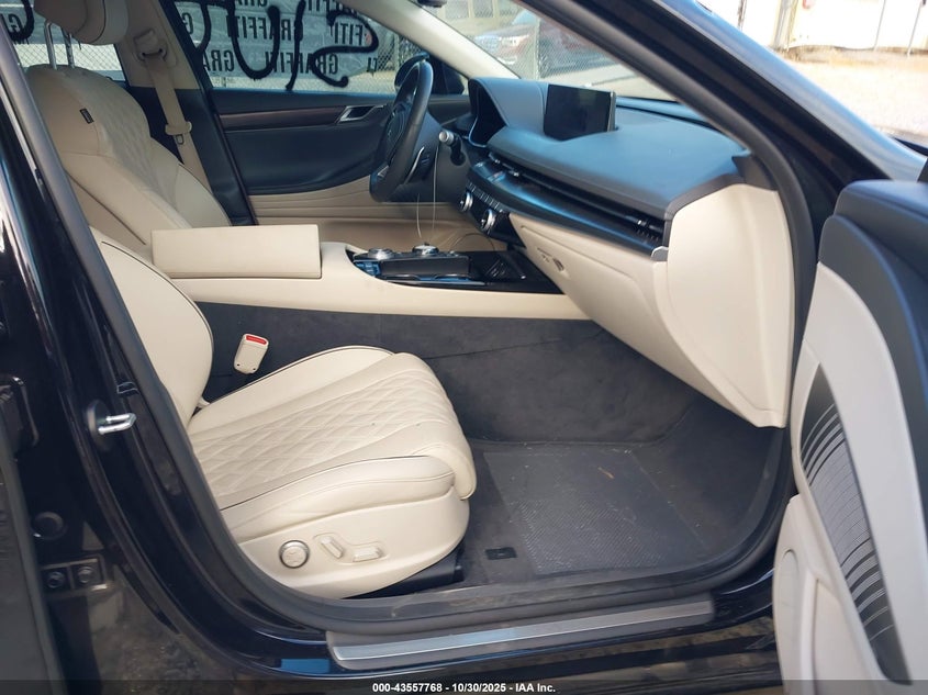 2024 Genesis G80 VIN KMTGA4SC5RU225757 IAAI salvage auction — VANDALISM, Other, sold $12,650 on 2026-07-17 (photo 5)