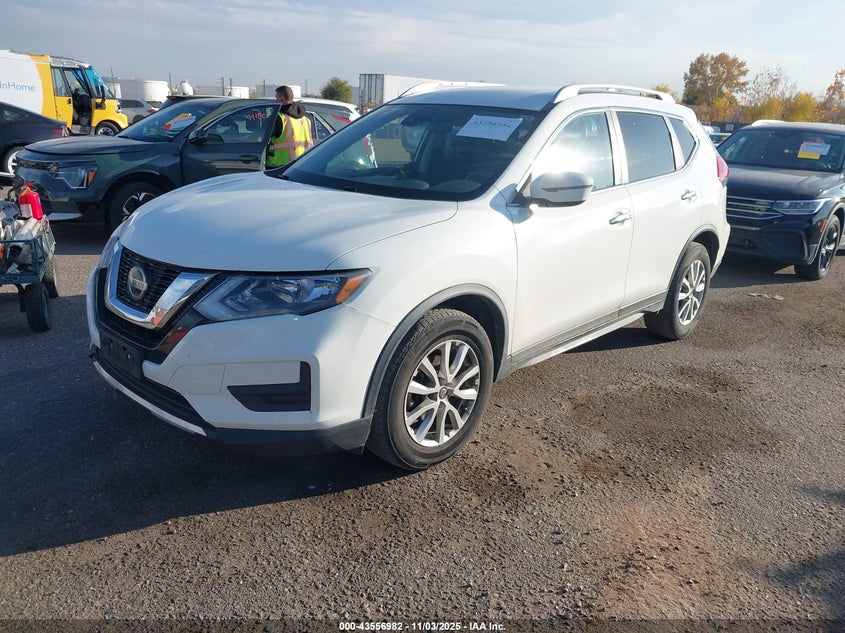 2019 Nissan Rogue VIN KNMAT2MT6KP514215 IAAI salvage auction — HAIL, Clear (Colorado), sold $25 on 2026-07-28 (photo 2)