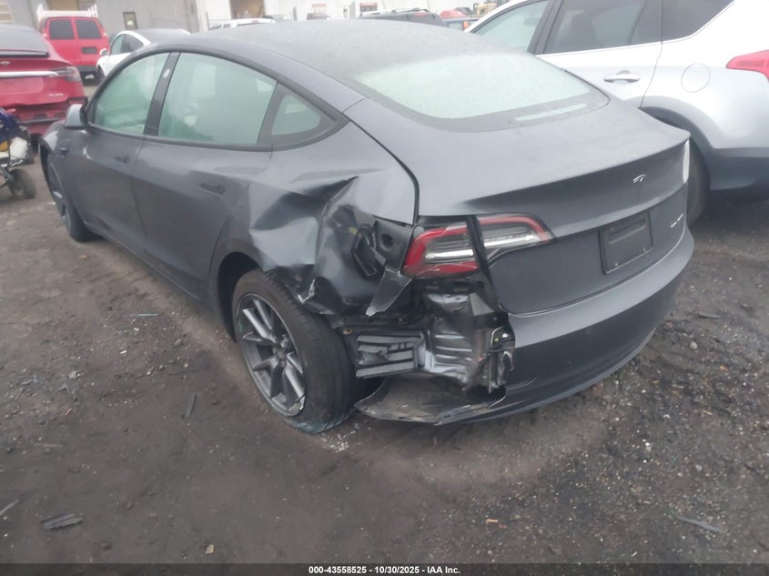 2022 Tesla Model 3 VIN 5YJ3E1EB5NF181927 IAAI salvage auction — LEFT REAR, Other, sold $7,200 on 2026-07-24 (photo 6)