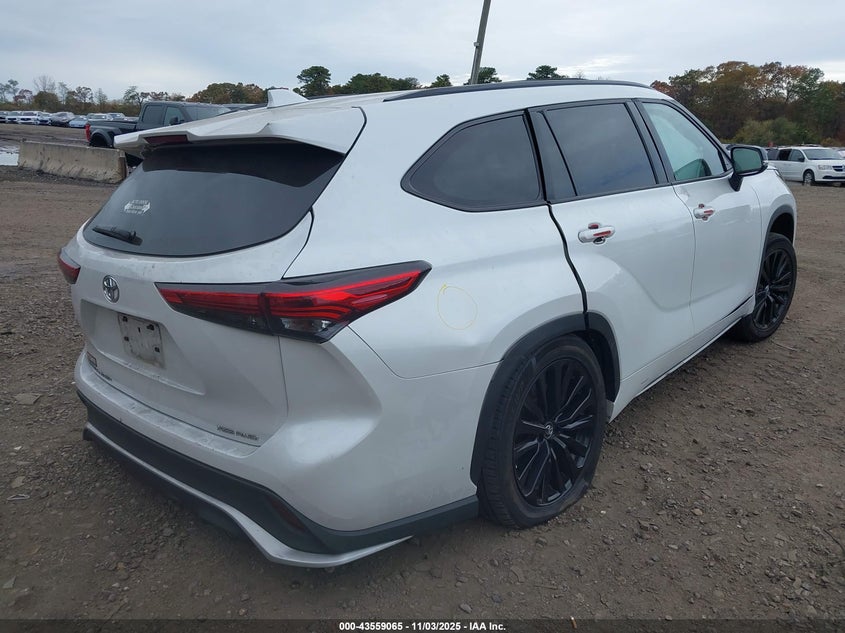2023 Toyota Highlander VIN 5TDKDRBH1PS015697 IAAI salvage auction — LEFT REAR, Other, sold $13,150 on 2026-07-28 (photo 4)