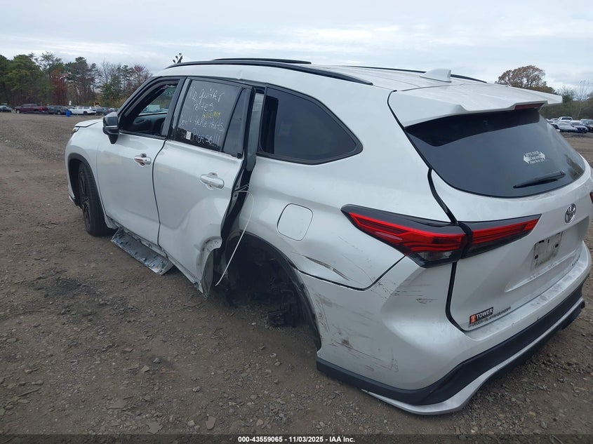 2023 Toyota Highlander VIN 5TDKDRBH1PS015697 IAAI salvage auction — LEFT REAR, Other, sold $13,150 on 2026-07-28 (photo 6)