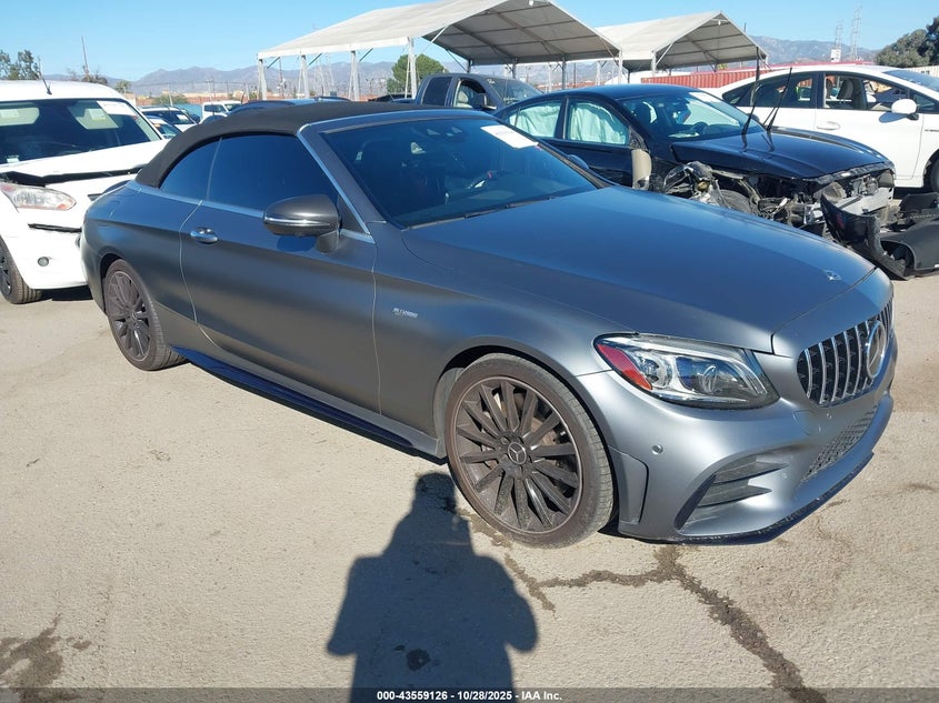 2019 Mercedes-benz C class VIN WDDWK6EB7KF826495 IAAI salvage auction — LEFT SIDE, Salvage (California), sold $15,750 on 2026-07-15 (photo 1)