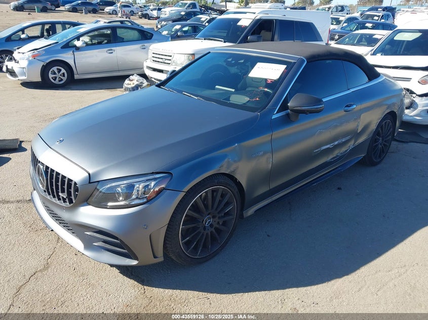 2019 Mercedes-benz C class VIN WDDWK6EB7KF826495 IAAI salvage auction — LEFT SIDE, Salvage (California), sold $15,750 on 2026-07-15 (photo 2)