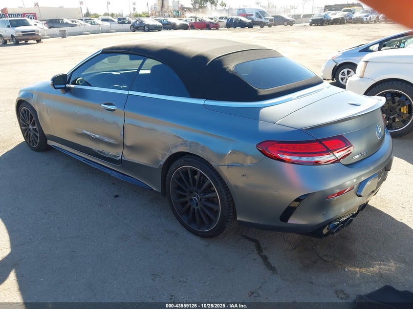 2019 Mercedes-benz C class VIN WDDWK6EB7KF826495 IAAI salvage auction — LEFT SIDE, Salvage (California), sold $15,750 on 2026-07-15 (photo 3)
