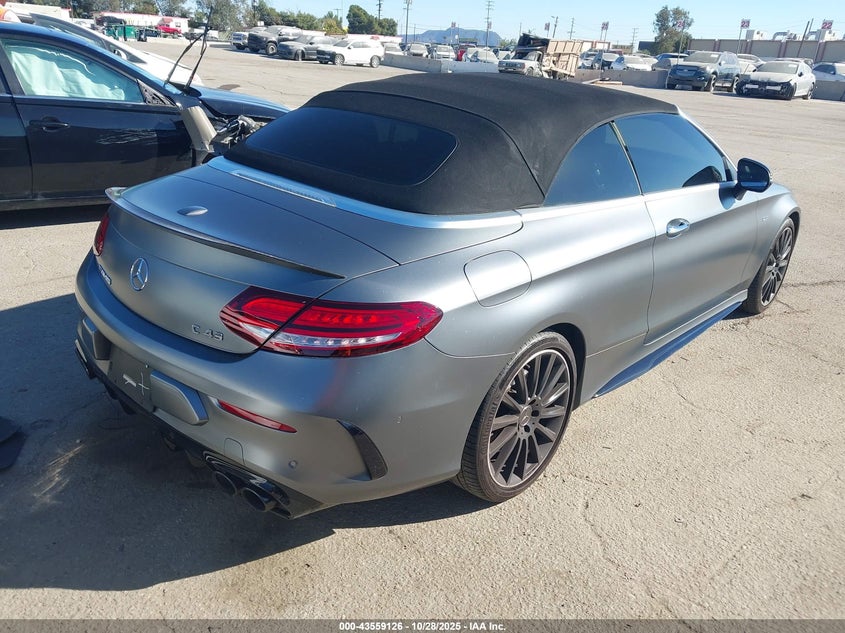 2019 Mercedes-benz C class VIN WDDWK6EB7KF826495 IAAI salvage auction — LEFT SIDE, Salvage (California), sold $15,750 on 2026-07-15 (photo 4)