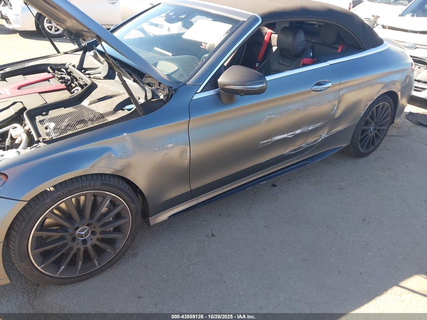 2019 Mercedes-benz C class VIN WDDWK6EB7KF826495 IAAI salvage auction — LEFT SIDE, Salvage (California), sold $15,750 on 2026-07-15 (photo 6)