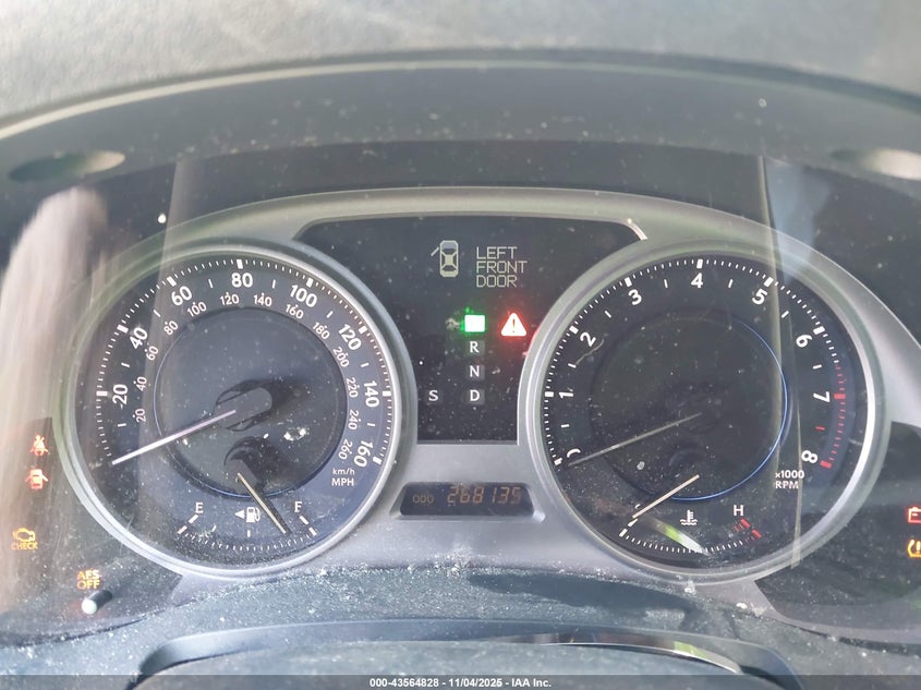 2008 Lexus Is VIN JTHBE262585019574 IAAI salvage auction — LEFT FRONT, Salvage (Texas), sold $650 on 2026-07-16 (photo 7)