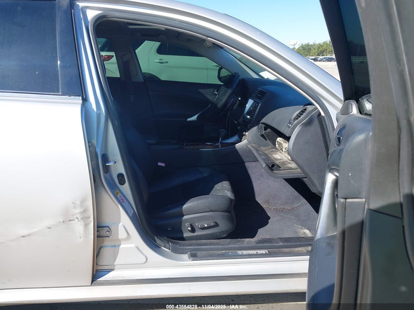 2008 Lexus Is VIN JTHBE262585019574 IAAI salvage auction — LEFT FRONT, Salvage (Texas), sold $650 on 2026-07-16 (photo 5)