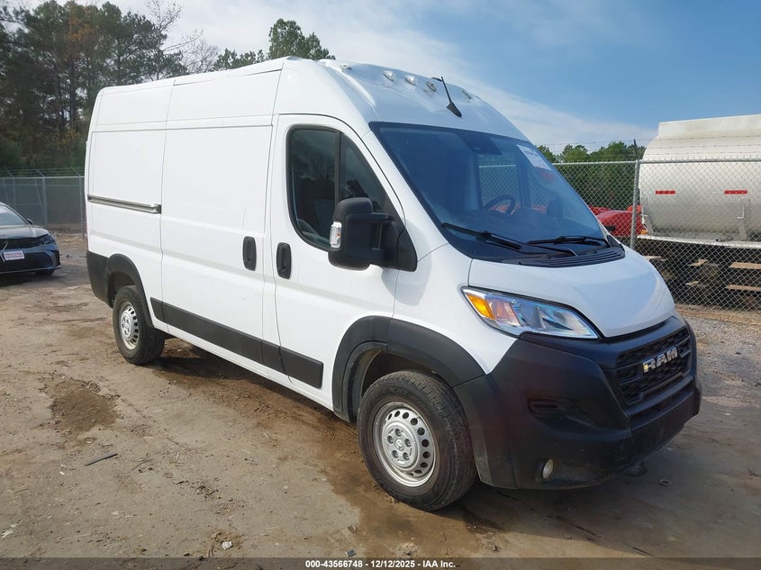 2025 Ram Promaster city VIN 3C6LRVCG1SE511744 IAAI salvage auction — ROOF, Enterprise Vehicles Clear Only (Mississippi), sold $12,000 on 2026-09-30 (photo 1)