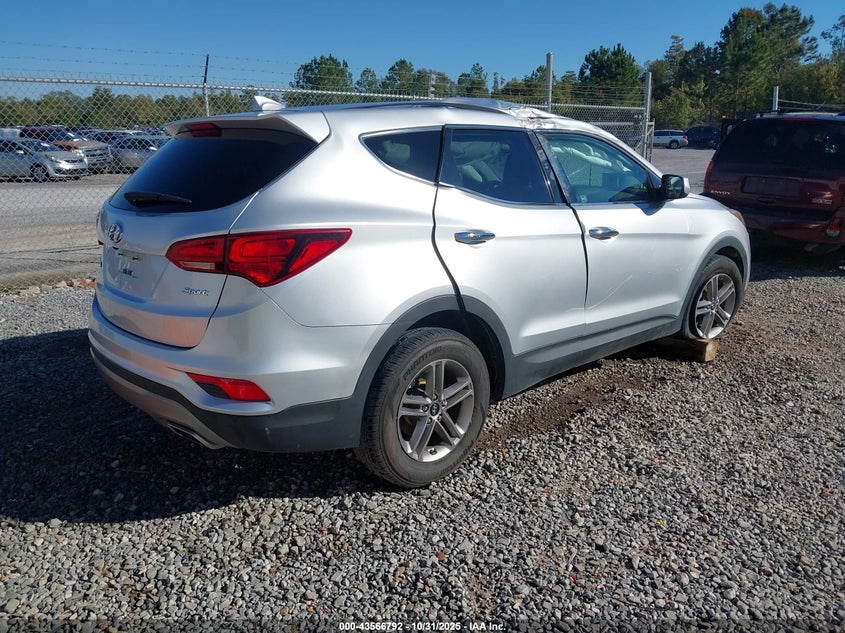 2017 Hyundai Santa fe VIN 5XYZT3LB7HG451977 IAAI salvage auction — RIGHT SIDE, Salvage (Alabama), sold $1,600 on 2026-07-31 (photo 2)