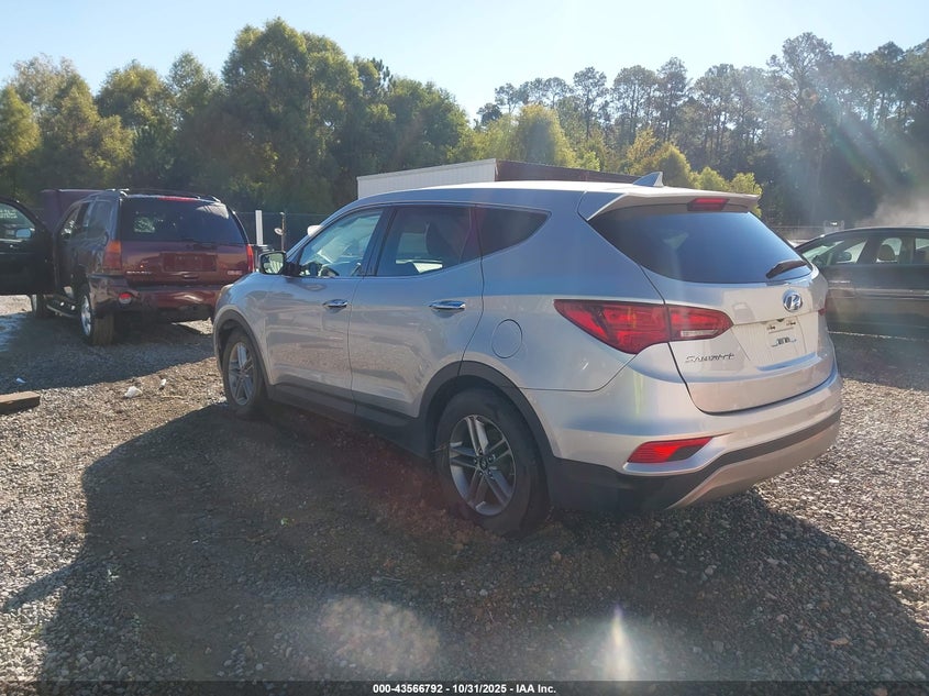 2017 Hyundai Santa fe VIN 5XYZT3LB7HG451977 IAAI salvage auction — RIGHT SIDE, Salvage (Alabama), sold $1,600 on 2026-07-31 (photo 3)