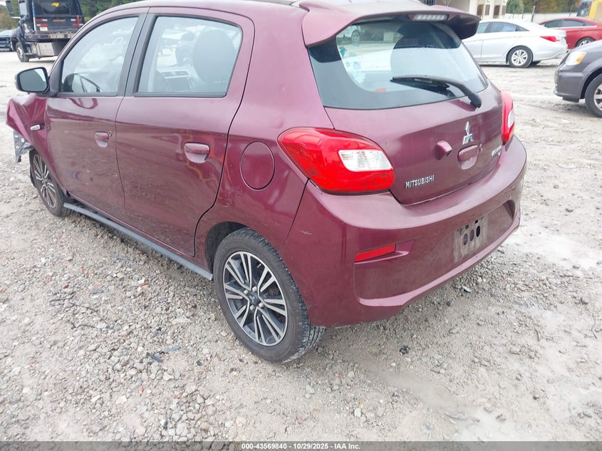 2017 Mitsubishi Mirage VIN ML32A5HJ1HH003635 IAAI salvage auction — LEFT FRONT, Salvage (North Carolina), sold $700 on 2026-07-14 (photo 3)