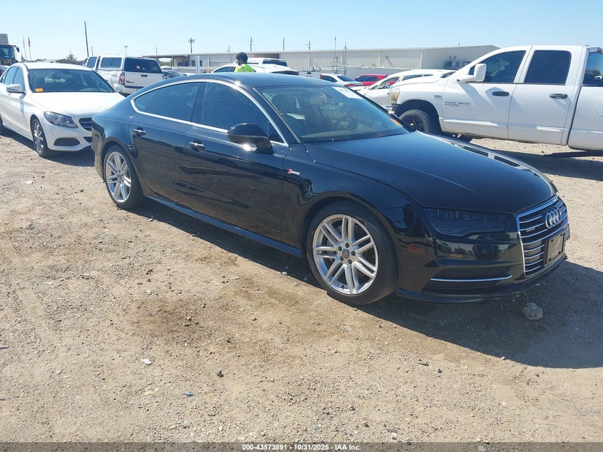 2016 Audi A7 VIN WAUWGAFC5GN021644 IAAI salvage auction — LEFT SIDE, Other, sold $4,350 on 2026-07-09 (photo 1)