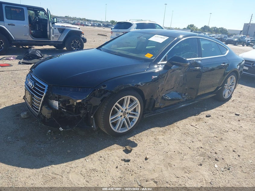 2016 Audi A7 VIN WAUWGAFC5GN021644 IAAI salvage auction — LEFT SIDE, Other, sold $4,350 on 2026-07-09 (photo 2)