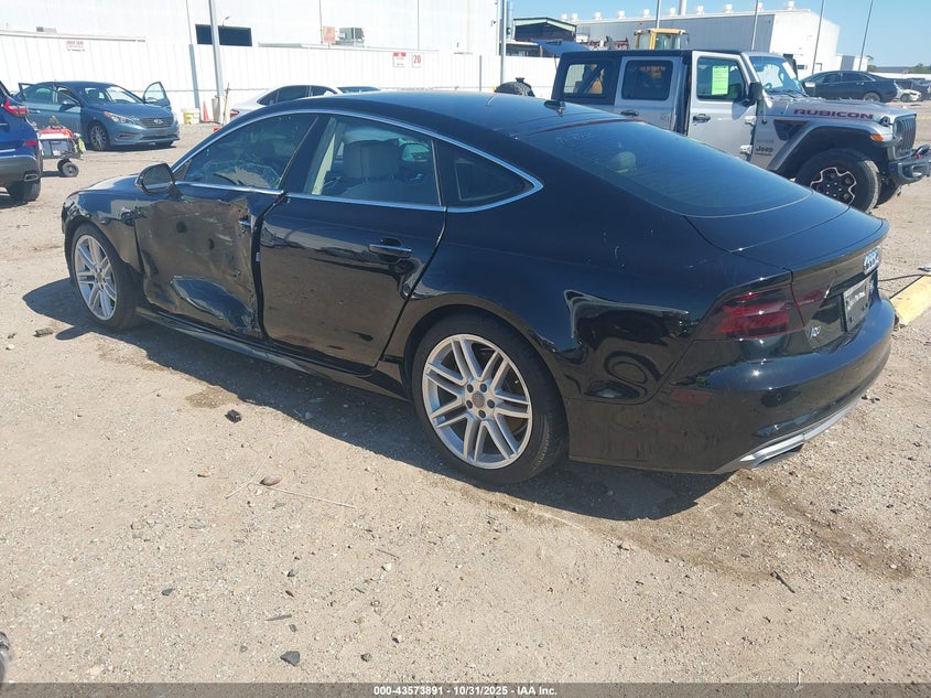 2016 Audi A7 VIN WAUWGAFC5GN021644 IAAI salvage auction — LEFT SIDE, Other, sold $4,350 on 2026-07-09 (photo 3)