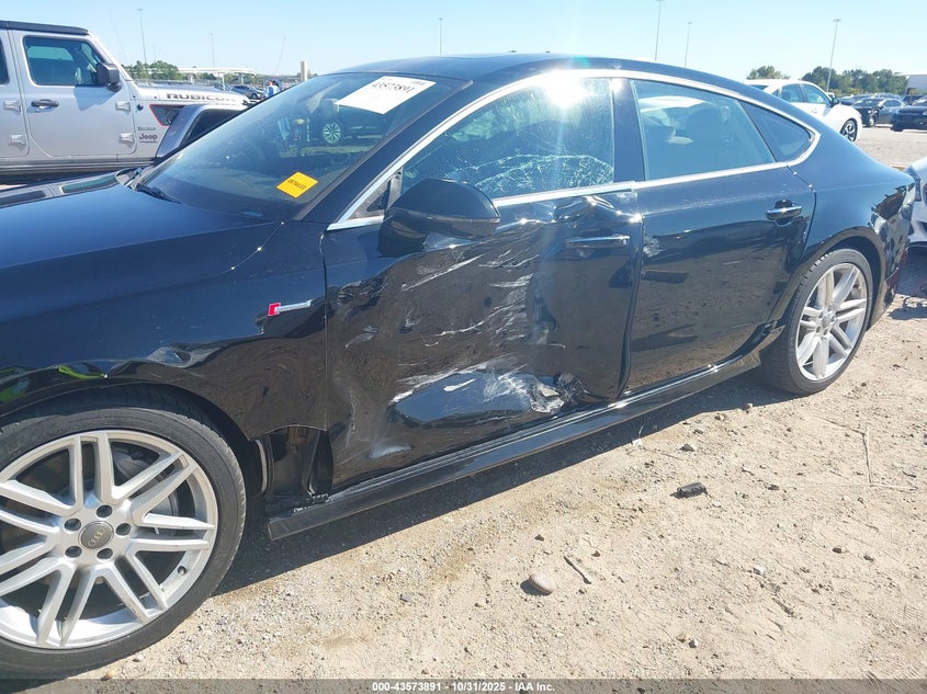 2016 Audi A7 VIN WAUWGAFC5GN021644 IAAI salvage auction — LEFT SIDE, Other, sold $4,350 on 2026-07-09 (photo 6)