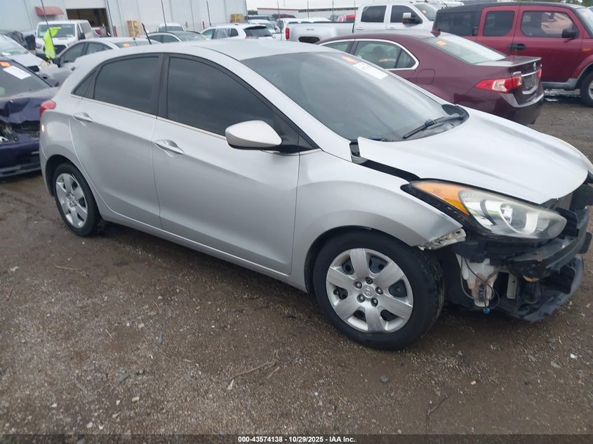 2017 Hyundai Elantra VIN KMHD35LH5HU372716 IAAI salvage auction — FRONT END, Clear (Oklahoma), sold $1,150 on 2026-07-21 (photo 1)