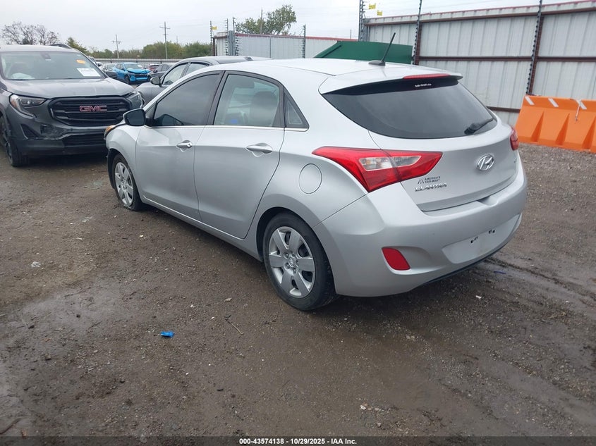 2017 Hyundai Elantra VIN KMHD35LH5HU372716 IAAI salvage auction — FRONT END, Clear (Oklahoma), sold $1,150 on 2026-07-21 (photo 3)