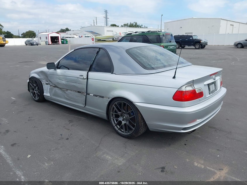 2001 BMW 3er VIN WBABS33481JY40880 IAAI salvage auction — LEFT SIDE, Rebuildable (Florida), sold $1,325 on 2026-08-03 (photo 3)