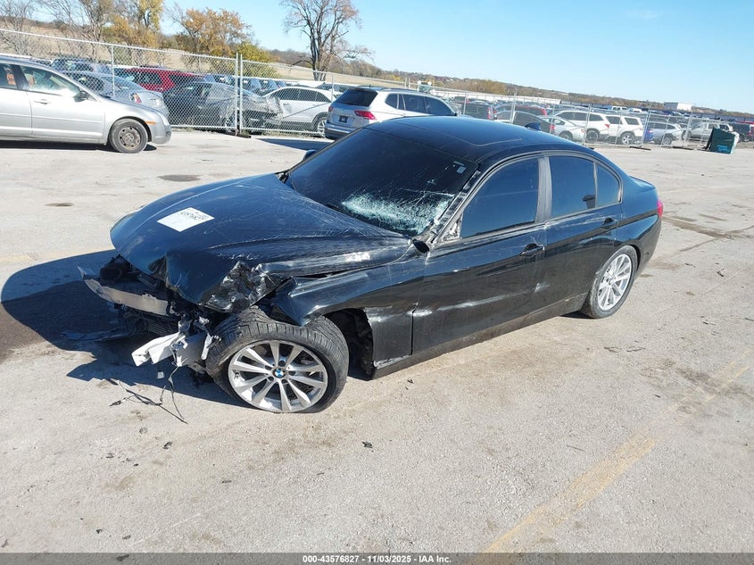 2017 BMW 3 series VIN WBA8E5G32HNU43036 IAAI salvage auction — LEFT FRONT, Salvage (Illinois), sold $775 on 2026-07-28 (photo 2)