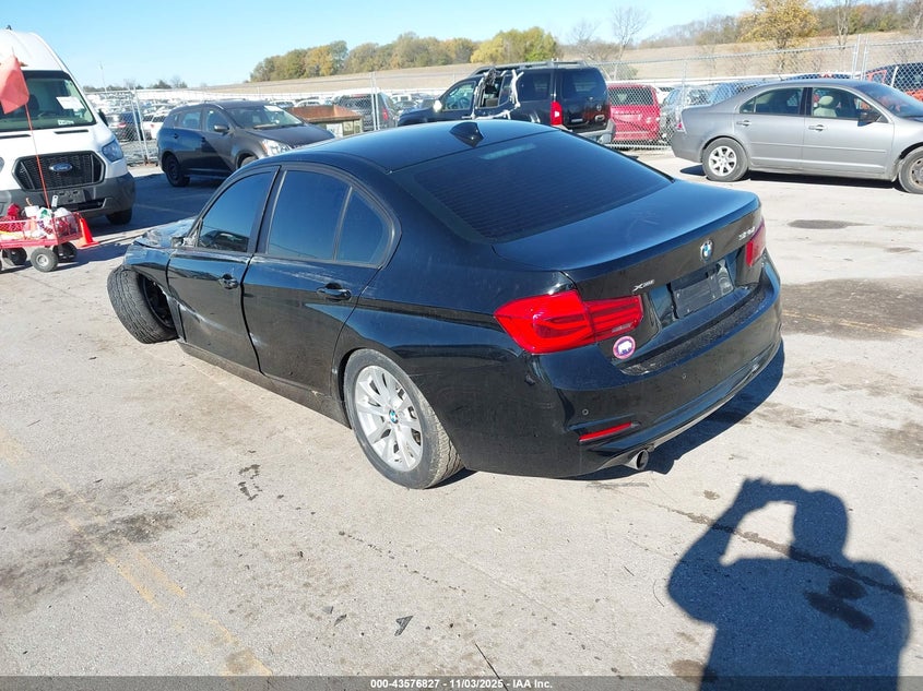 2017 BMW 3 series VIN WBA8E5G32HNU43036 IAAI salvage auction — LEFT FRONT, Salvage (Illinois), sold $775 on 2026-07-28 (photo 3)