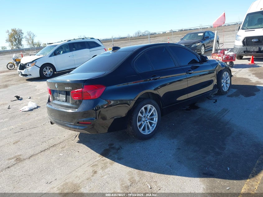 2017 BMW 3 series VIN WBA8E5G32HNU43036 IAAI salvage auction — LEFT FRONT, Salvage (Illinois), sold $775 on 2026-07-28 (photo 4)