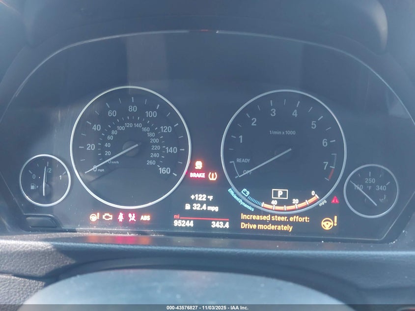 2017 BMW 3 series VIN WBA8E5G32HNU43036 IAAI salvage auction — LEFT FRONT, Salvage (Illinois), sold $775 on 2026-07-28 (photo 7)
