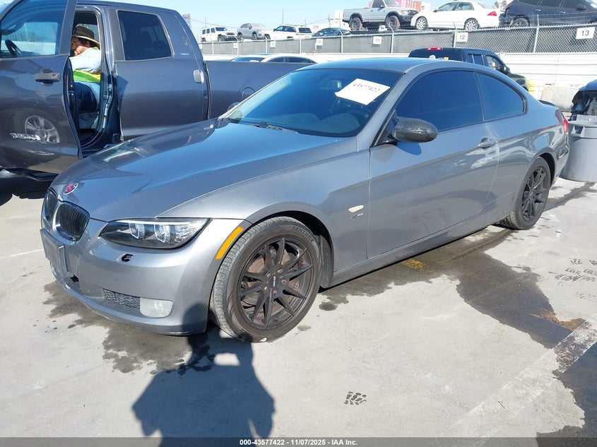 2009 BMW 3 series VIN WBAWC33529PU84376 IAAI salvage auction — UNDERCARRIAGE, Clear (California), sold $975 on 2026-07-08 (photo 2)